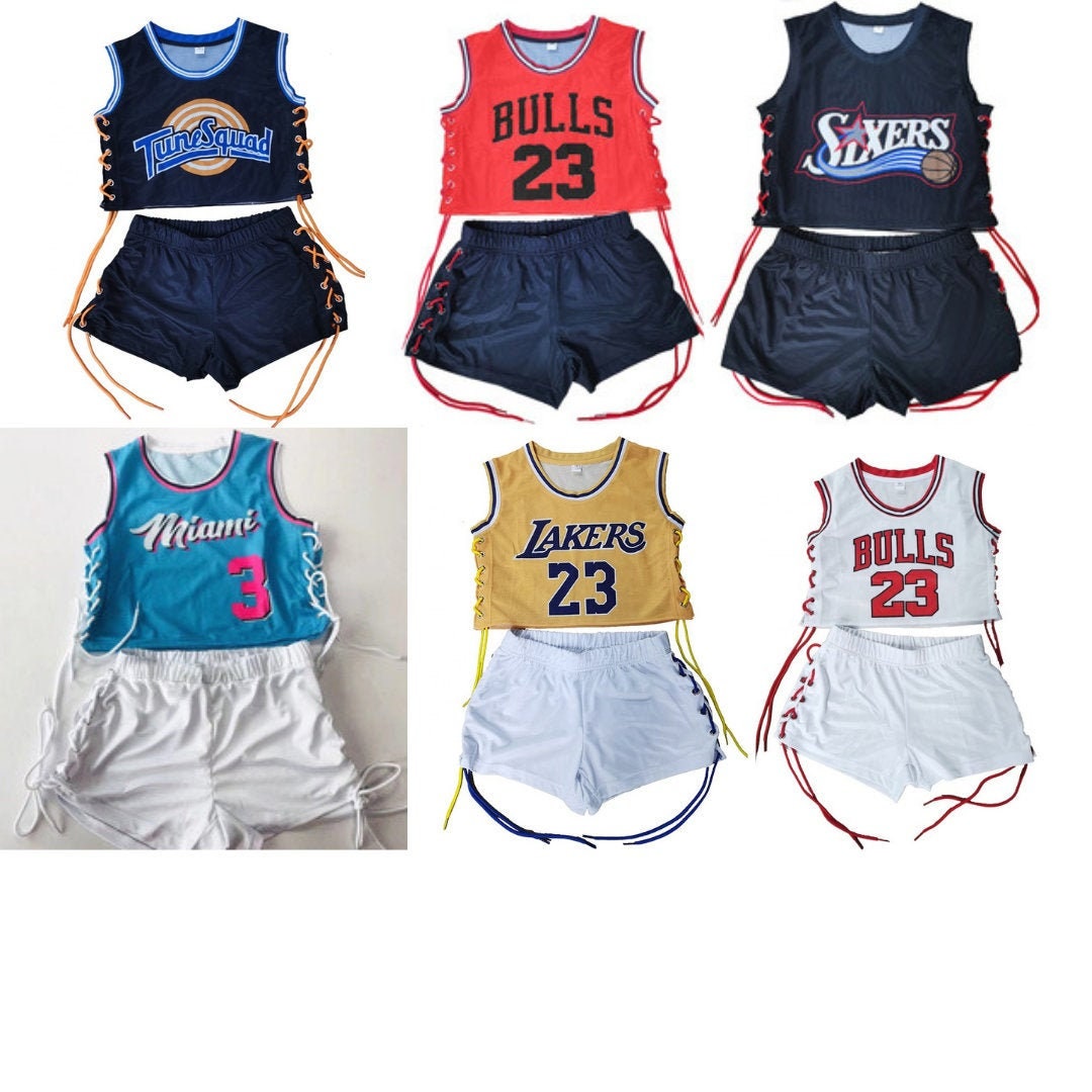 Lakers Basketball jersey 2 piece Shorts Set Etsy