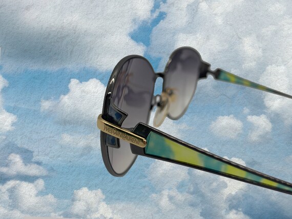 VINTAGE YSL Sunglasses, Yves Saint Laurent 80’s Ra