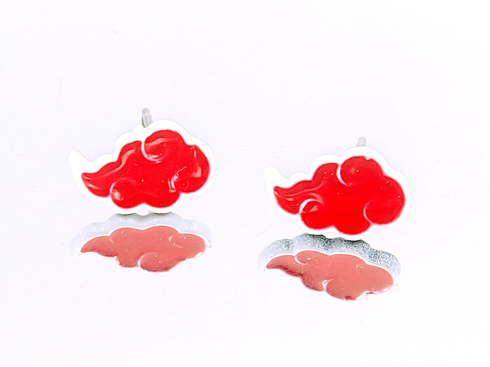 Boucles D'Oreilles Cosplay Naruto - Grande Serpente Argenté 2.1cm