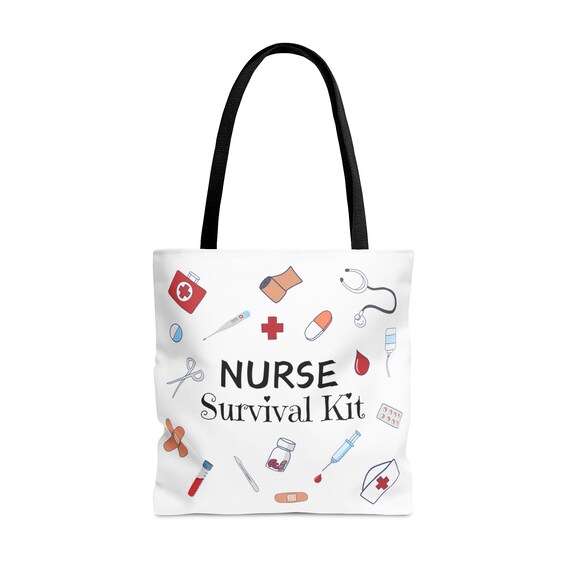 Krankenschwestertasche – Waschbare Kosmetiktasche Mit Lustigen Sprüchen, 23,5 X 17 Cm, Perfekt Für RN, Studenten Oder Als Geschenk
