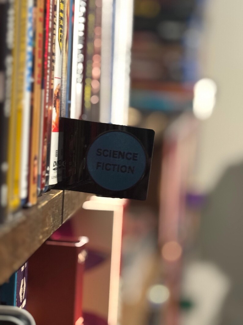 Movie Collection Dividers | Genre Shelf Organizer | Physical Media Display | Film Lover Gift image 15