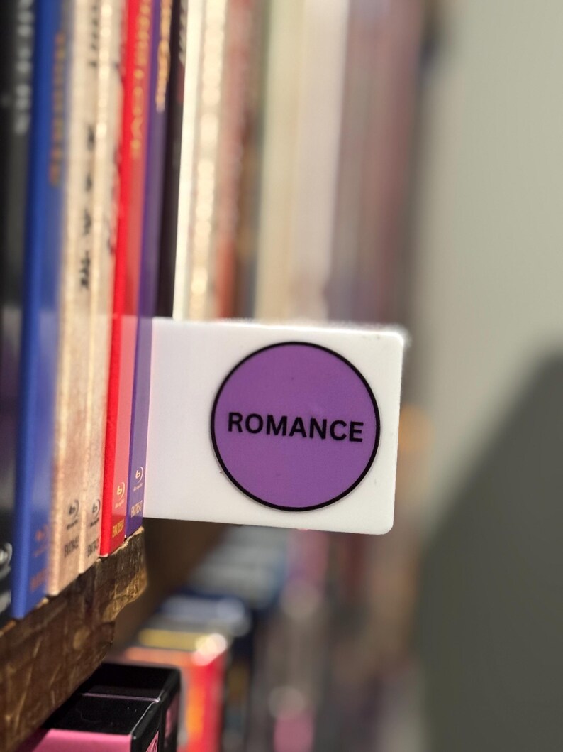 Movie Collection Dividers | Genre Shelf Organizer | Physical Media Display | Film Lover Gift image 7