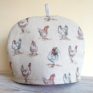 Chicken Tea Cozy, Tea Cosy for Teapot, Mothers Day gift,  New Home gift, Mum gift, S, M, L, XL sizes