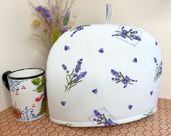 Provencal Lavender Tea Cozy, Tea Cosy for Teapot, Provence Collection, Tea lover gift, New Home gift, Mum gift, S, M, L, XL sizes