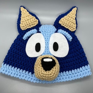Blue Heeler Beanie CROCHET PATTERN