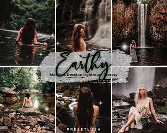 10 Earthy Lightroom Presets: Moody Nature Photography (Mobile & Desktop)