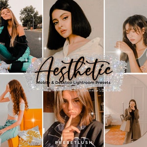 10 Aesthetic Lightroom Mobile Preset, Influencer Inspo LR Preset, Creamy Blogger Filter, Brown Outdoor Instagram Filter, Vintage Presets