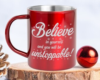 Personalized, Laser Engraved, Camping Mug, Motivation Gift, Travel Mug, Hiking Mug, Birthday Gift, Coffee Mug, Office Mug, Christmas Gift