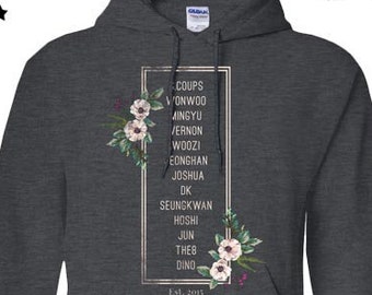 seventeen green hoodie
