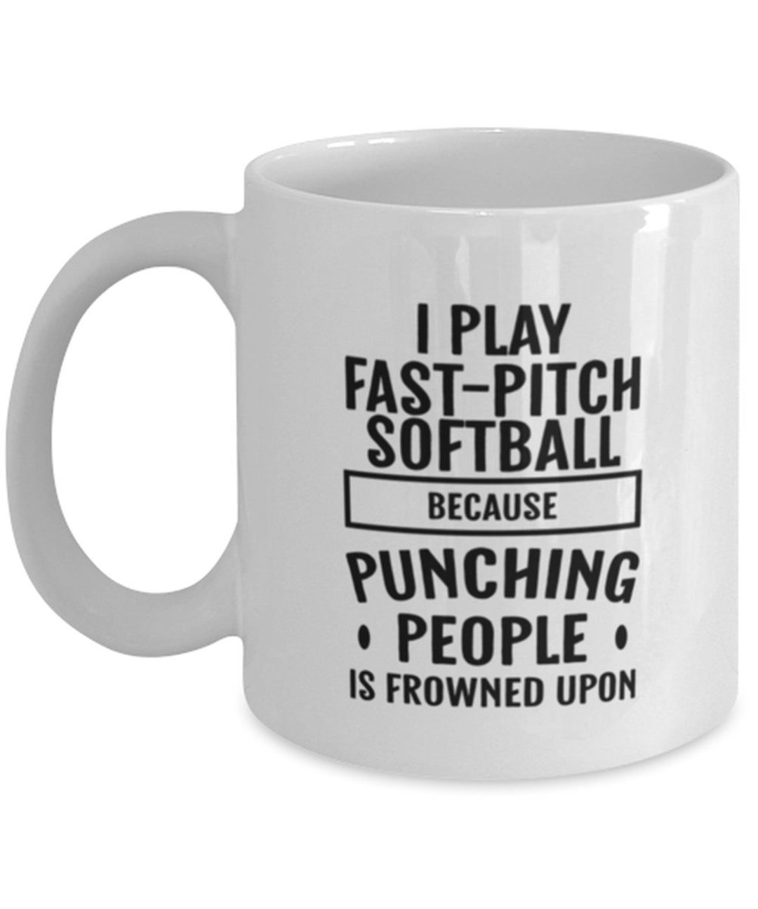 Fastpitch Softball Coffee Mug Present of Fastpitch Softball Etsy UK