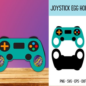 Gamepad Egg Holder SVG, Layered SVG Cut File, instant download, commercial use, holder, svg, png, Easter, Gaming, Easter Egg, Easter Holder