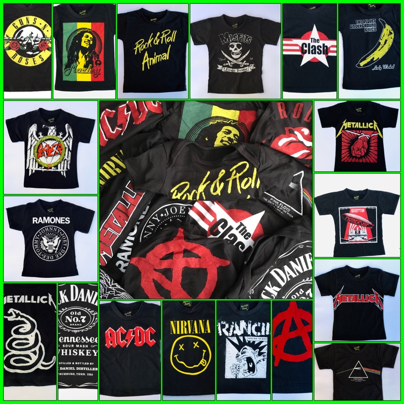 NIRVANA baby rock/&roll T-shirt