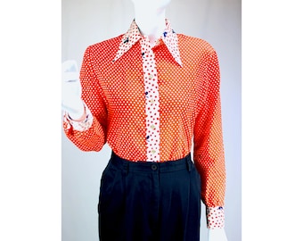 Clown Collar Blouse - Etsy