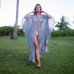 Sheer pool cover up online