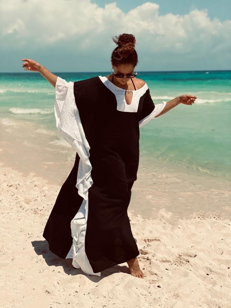 Bamboo Kaftan. Elegant Kaftan