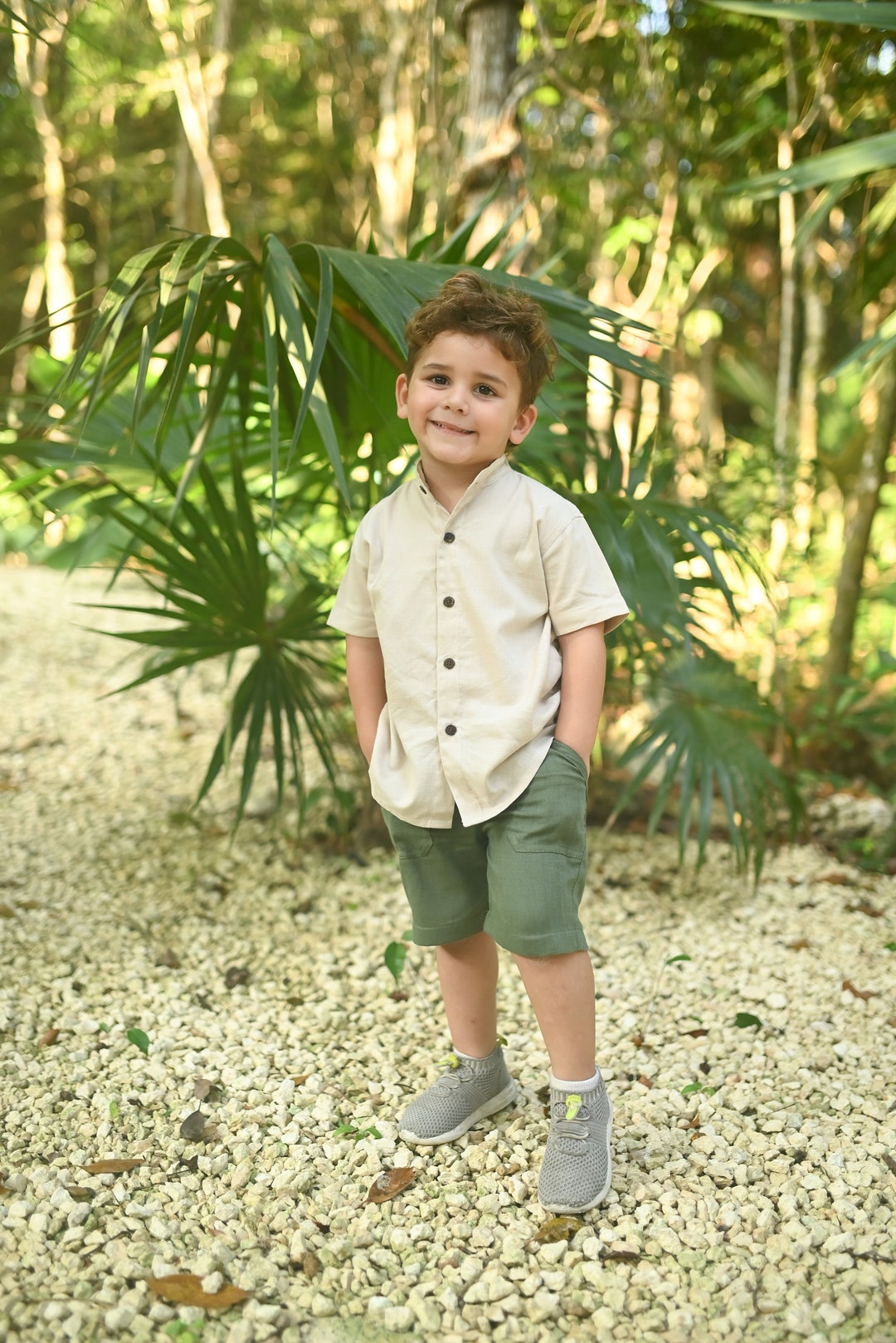 Short Sleeve Buttonup Shirt for Kids Eco Friendly Soft Etsy