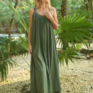 BAMBOO DRESS, long maxidress, long summer dress, natural dress, garden dress, comfortable dress, natural dress.