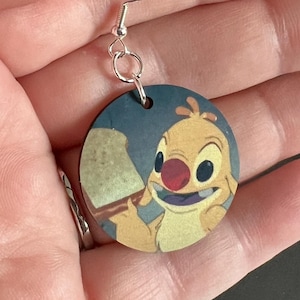 Leroy Experiment 625 Peanut Butter Sandwich Earrings: Sterling Silver