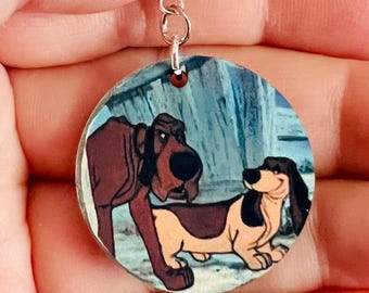 Aristocats Dogs Jewelry: Napoleon and Lafayette Sterling Silver Earrings
