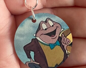 Mr. Toad Earrings: Inspired from Mr. Toads Wild Ride Sterling Silver Jewelry