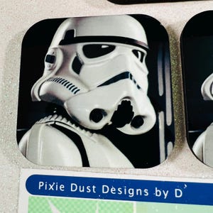 Stormtrooper Wood Magnet: Star Wars Sci-Fi Fridge Decor