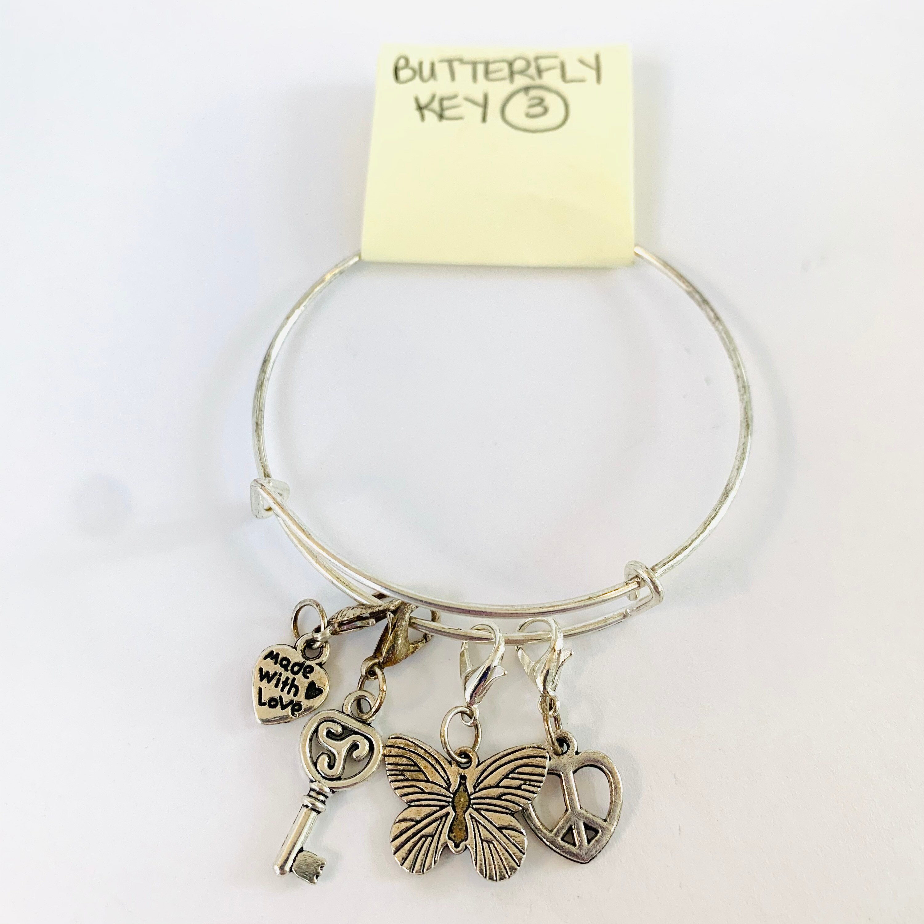 Life Charm Bracelet Quote Charm Bracelet Adjustable Gold Etsy