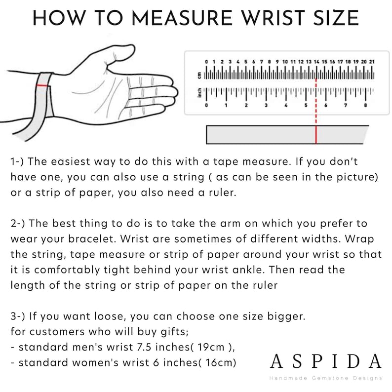 Real Agate Gemstone Crystal Bracelet, Bracelet for Men, Bracelet for