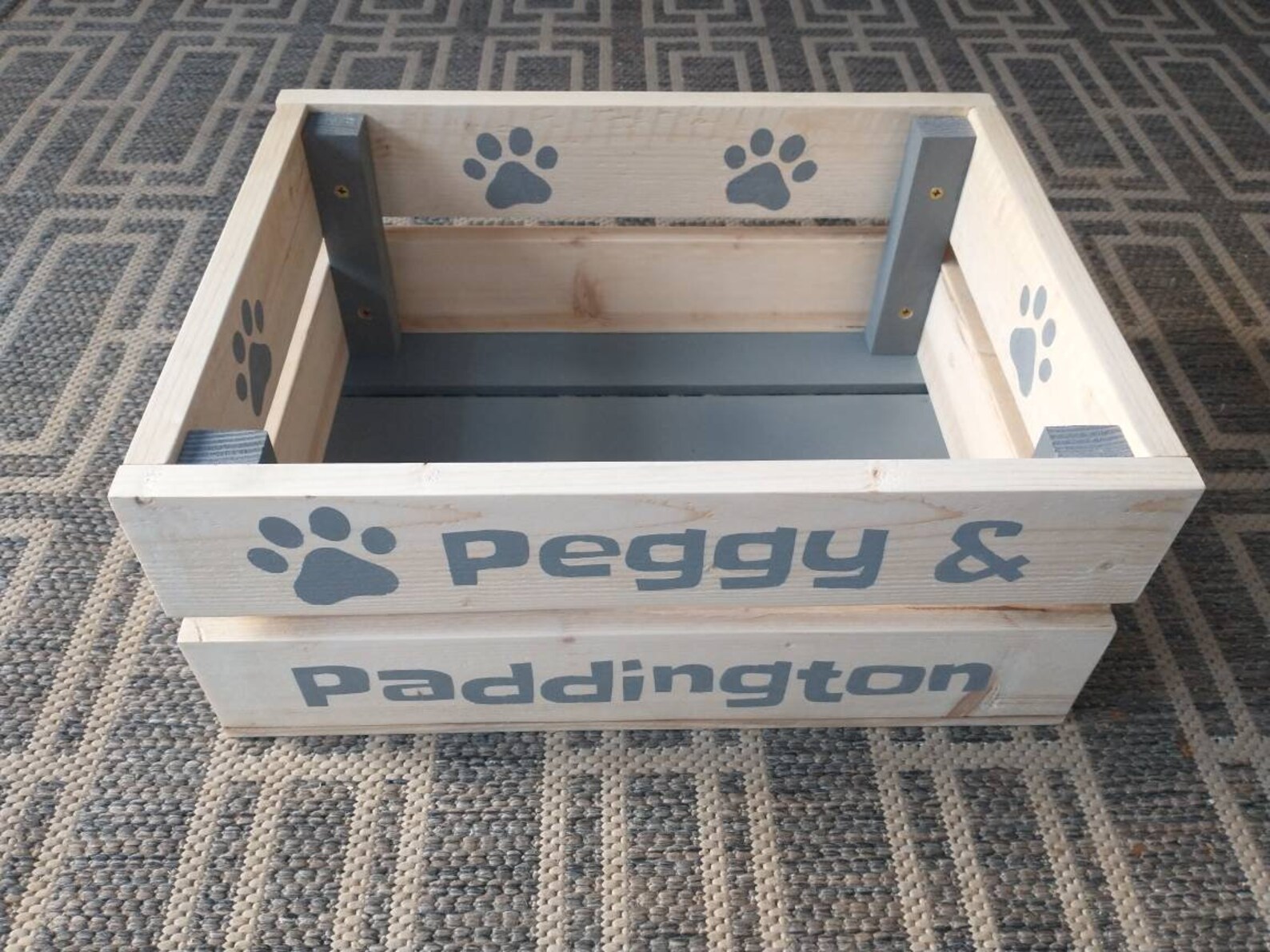Dog Toy Box 35 X 28 Cm / Personalised Dog Toy Box / Dog Toy Etsy UK