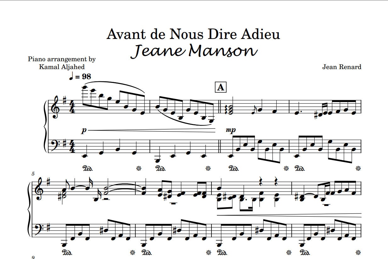 Piano Sheets - Etsy