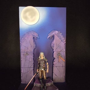 Elric of Melniboné, fantasy diorama