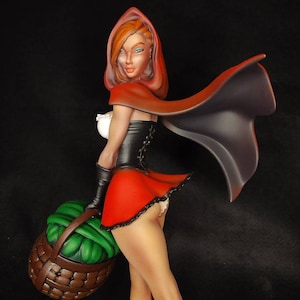 Roodkapje, sexy dame