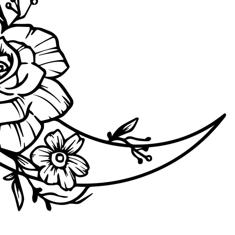 Free Free 86 Flower Moon Svg SVG PNG EPS DXF File