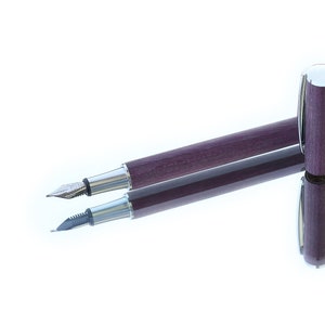Füller aus Edelholz mit Schmidt Feder