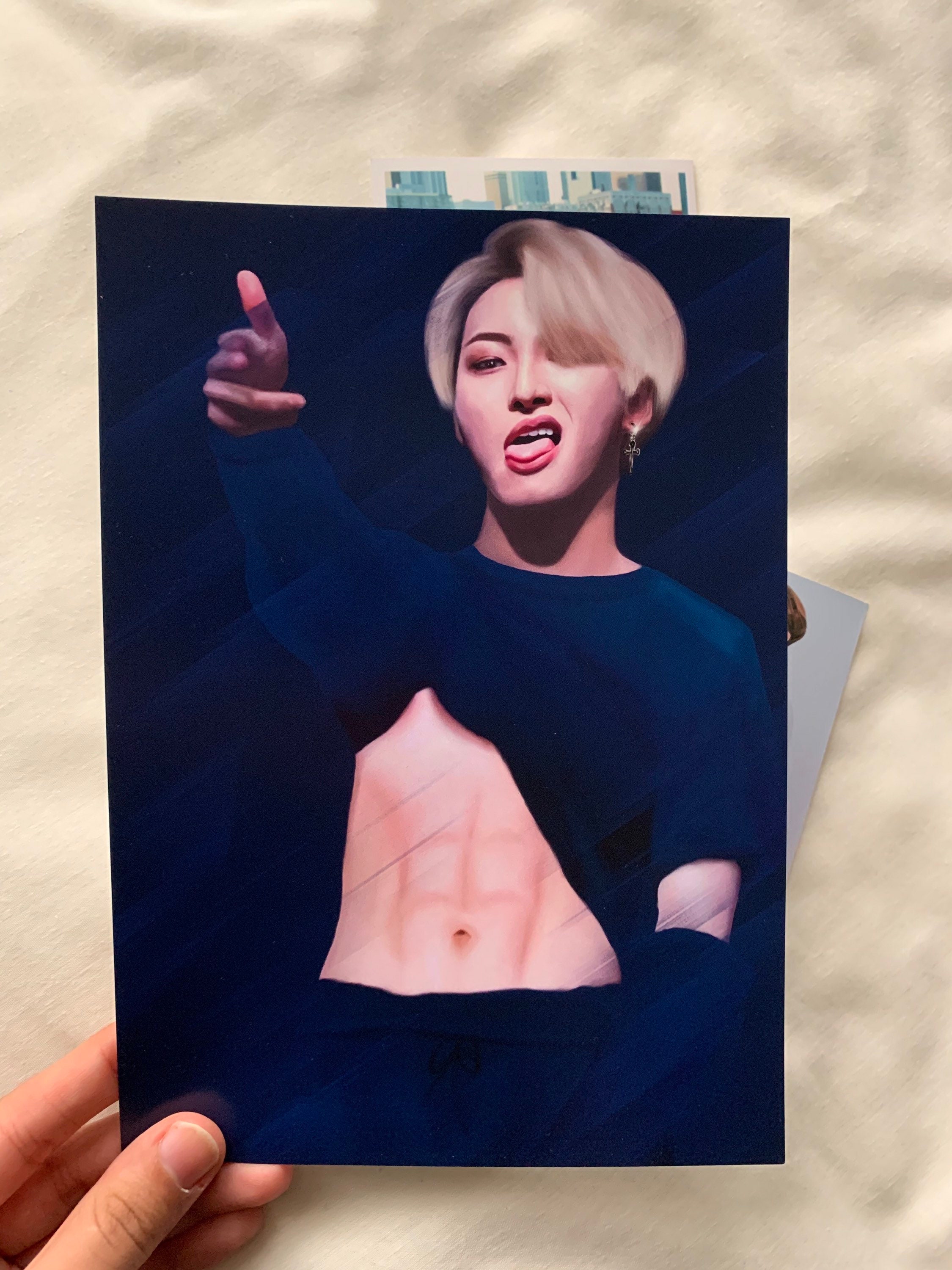 Ateez Seonghwa A5 Art Print - Etsy Canada