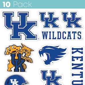 Kentucky Wildcats 10 Pack Sticker - Officially Licensed Decals