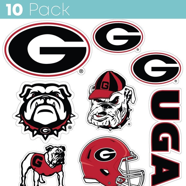 Georgia Bulldog Iron On - Etsy