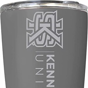 Kennesaw State University 16 oz Engraved Insulated Stainless Steel Tumbler