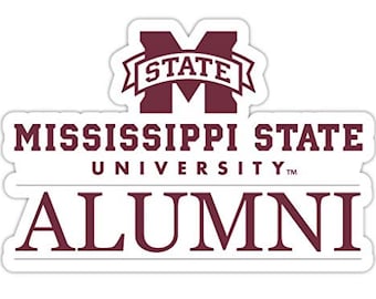 R and R Imports Southern Illinois Salukis 4-Inch Laser Cut Alumni Vinyl Decal Sticker