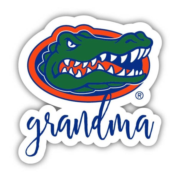Florida Gators 4 Inch Proud Grandma Die Cut Decal