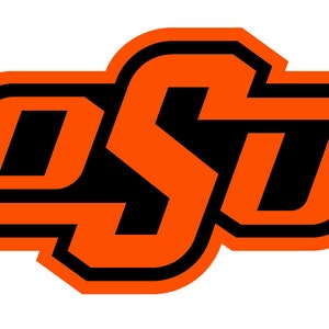 Oklahoma State Cowboys Officially Licensed Vinyl Sticker - Multiple Sizes Available