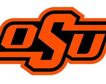 Oklahoma State Cowboys Officially Licensed Vinyl Sticker - Multiple Sizes Available