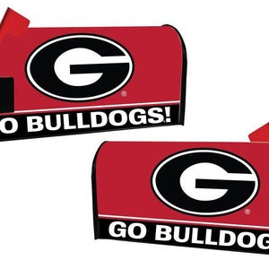 Georgia Bulldogs Mailbox Cover Officially Licensed Collegiate Product