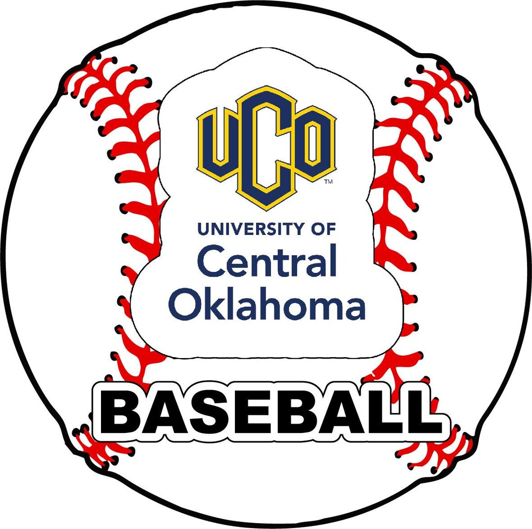 University of Central Oklahoma Bronchos 4-inch Vinyl Sticker Ball ...