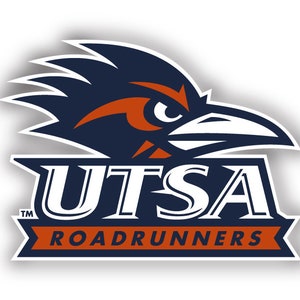 UTSA Road Runners Vinyl Mascot Decal Sticker Officially Licensed