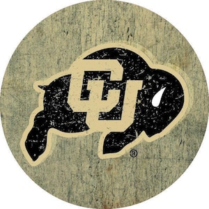 Colorado Buffaloes 4 Inch Round Magnet Officially Licensed