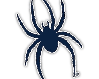 Richmond Spiders (Navy) Vinyl Mascot Decal Sticker Officially Licensed