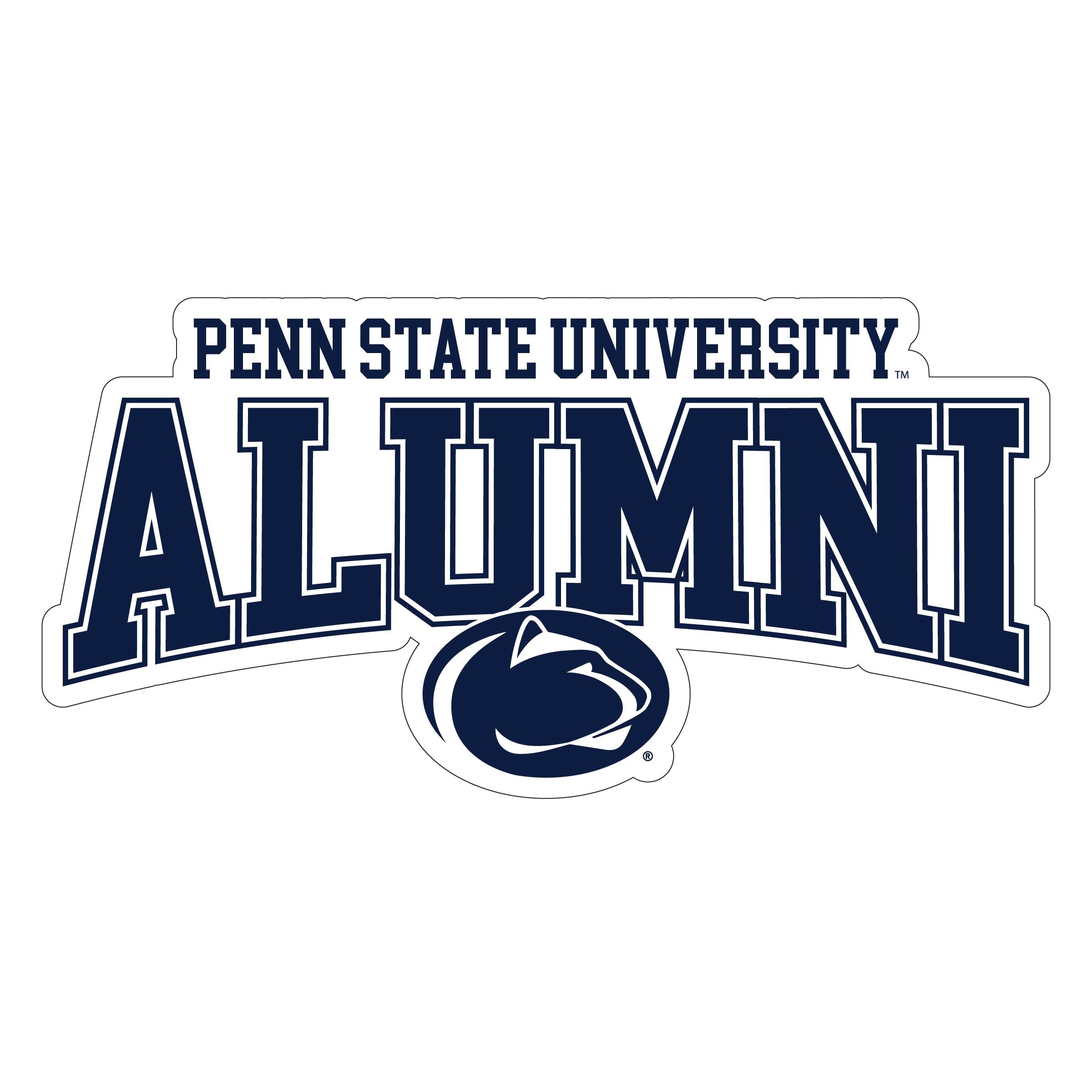 Penn State Nittany Lions Laser Cut Alumni Vinyl Sticker/Magnet - Officially Licensed