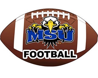 Morehead State University 4-Inch Vinyl Sticker Ball Design - Multiple Sports Available