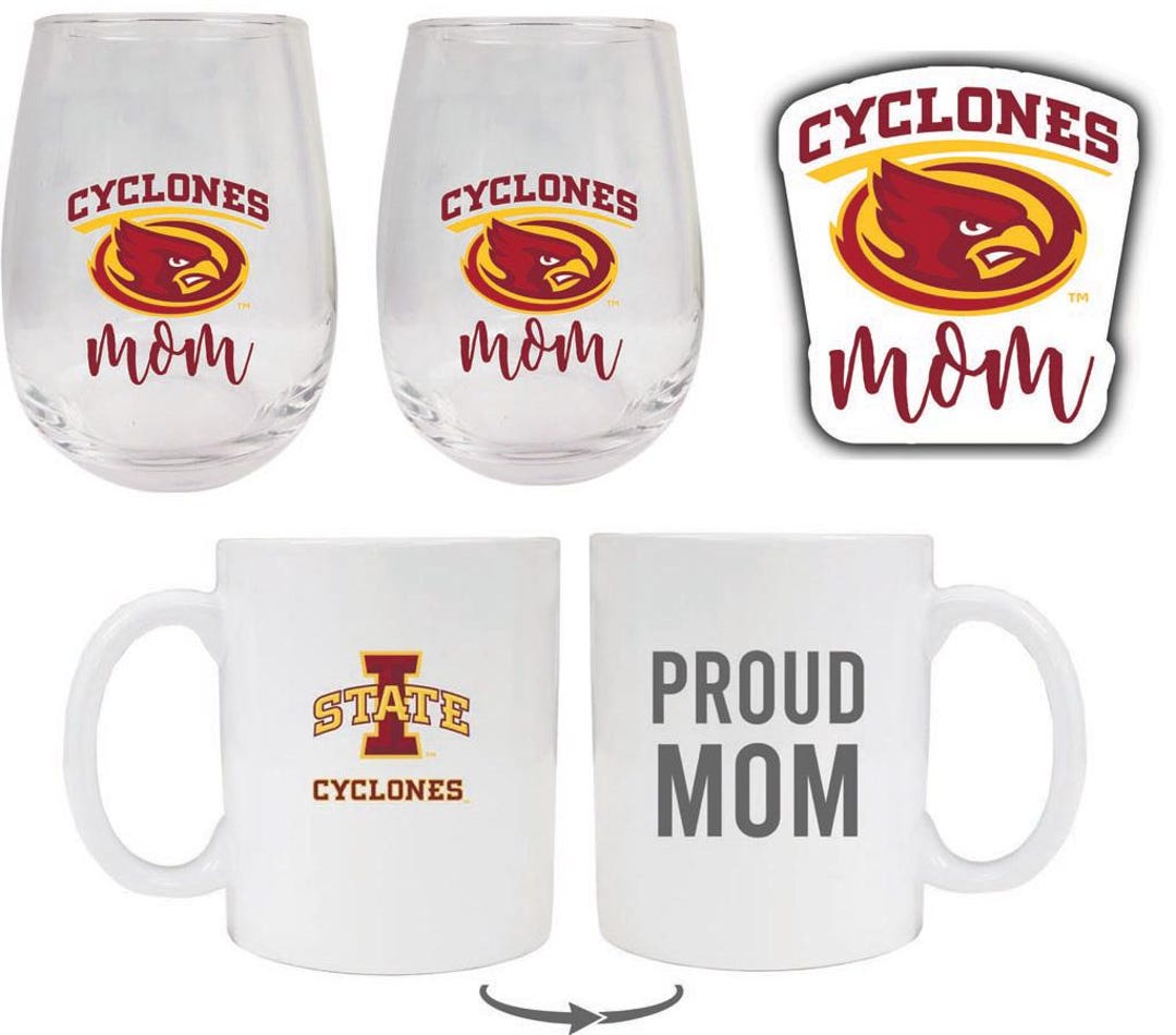 Iowa State Cyclones Collegiate Mom Gift Set - Decal, Coffee Mug ...