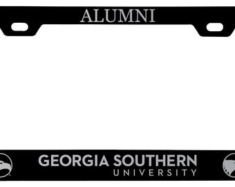 Georgia Southern Eagles Alumni Engraved Metal License Plate Frame Officially Licensed
